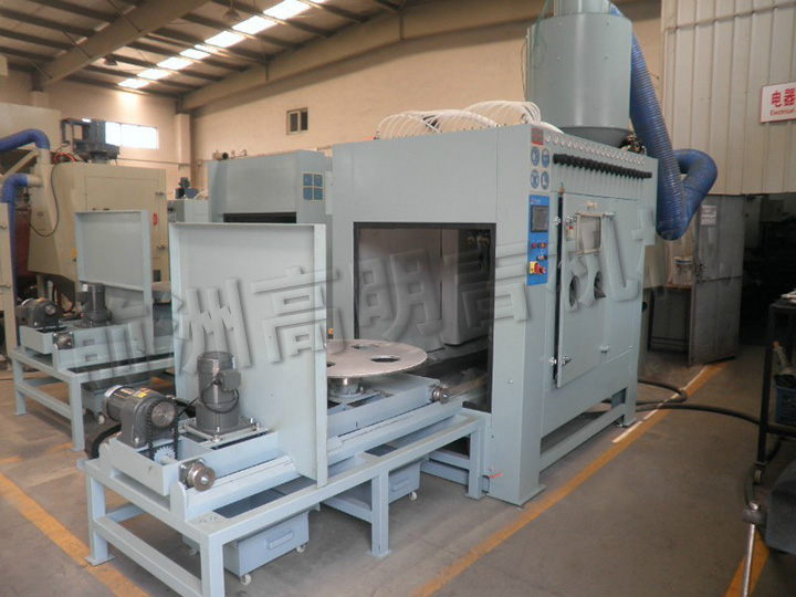 ZY-自動臺車轉(zhuǎn)盤式噴砂機